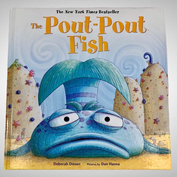 Lot 4 KOHL'S CARES Curious George & Pout Pout Fish Story Books Hardback - Picture 9 of 9